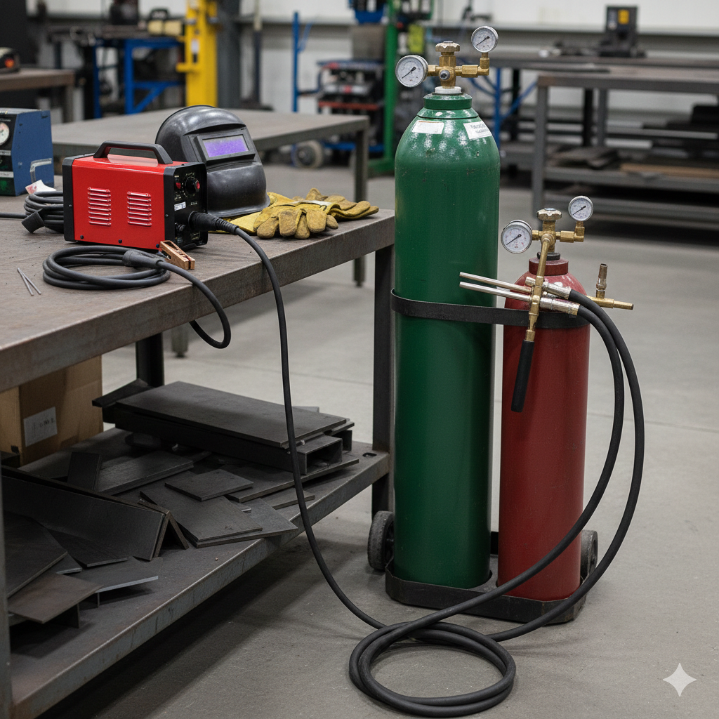 Mesin Las Listrik / Las Gas