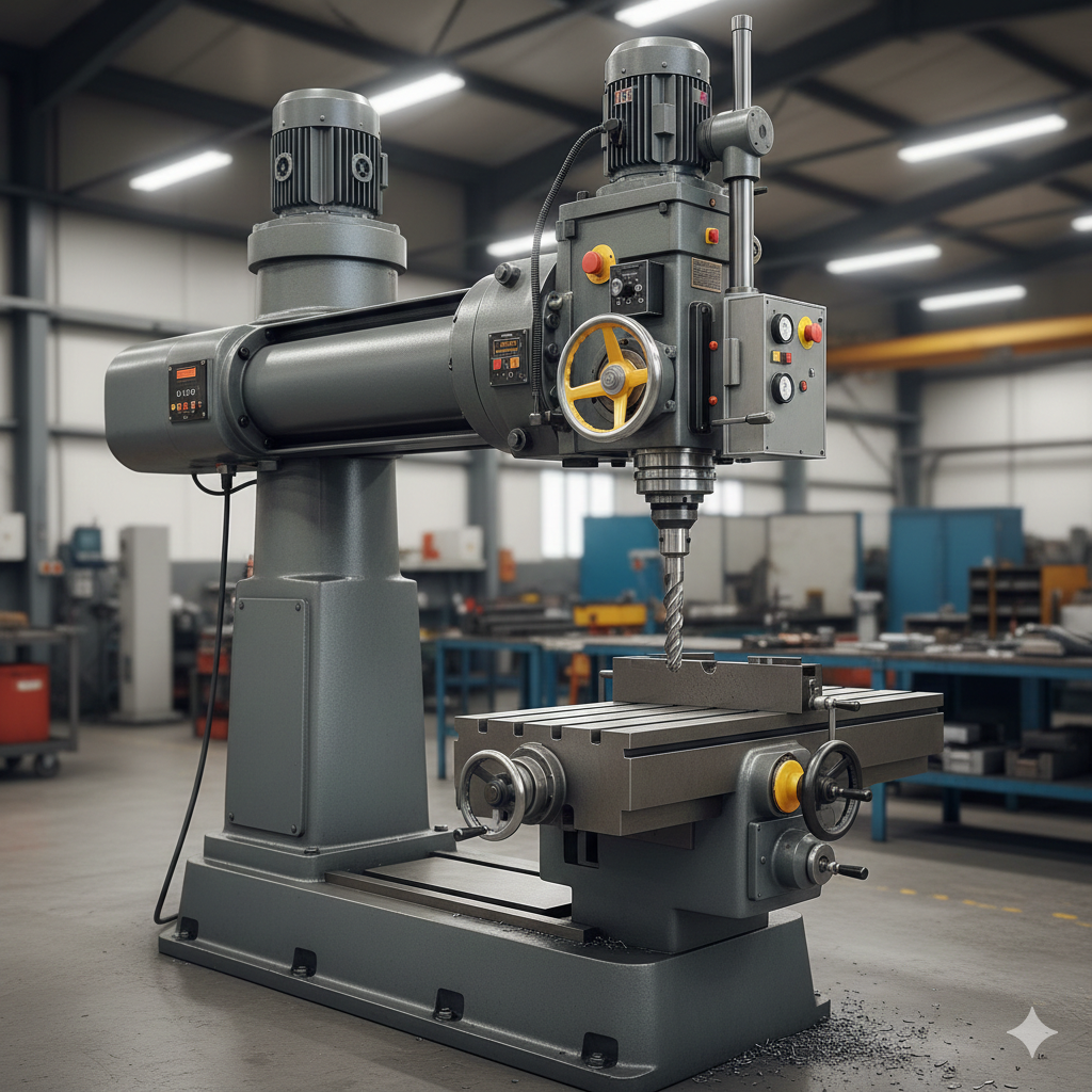 Mesin Bor (Radial/Bench Drilling)
