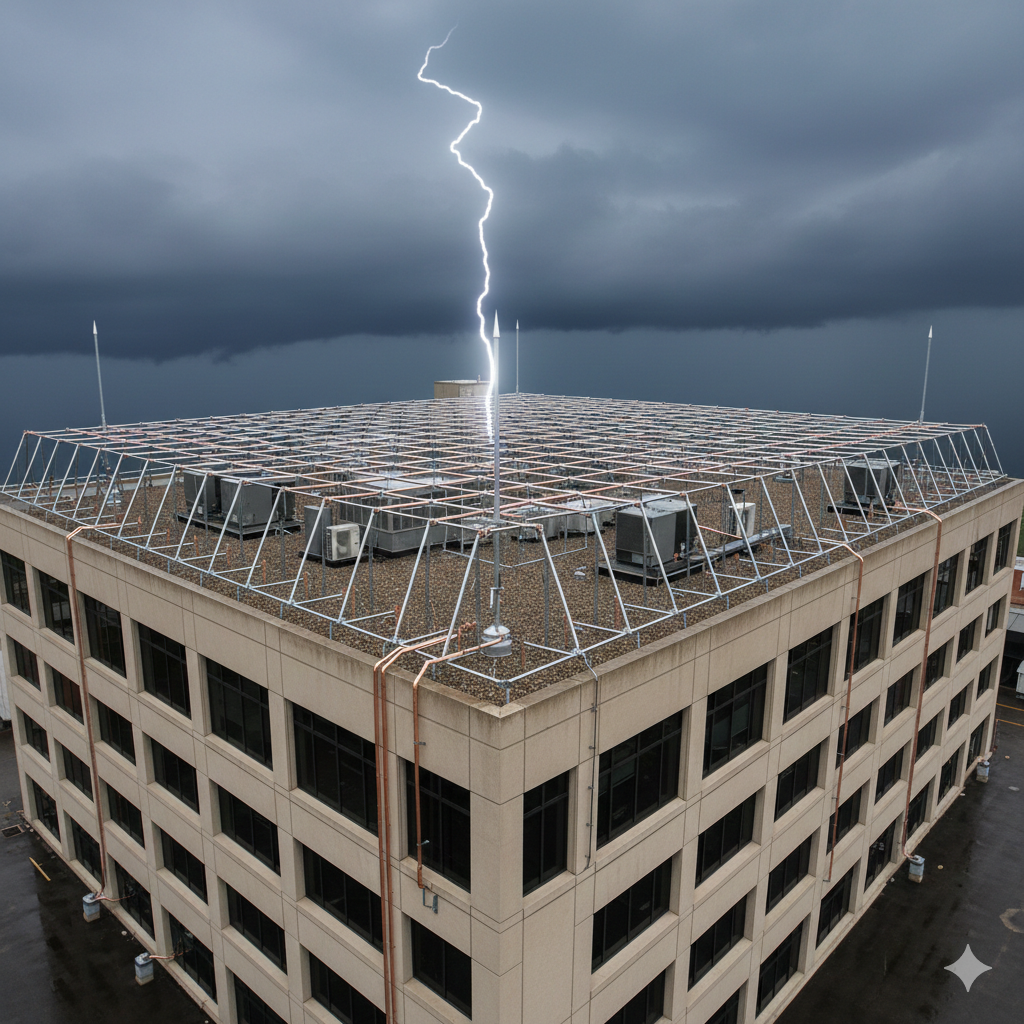 Penyalur Petir Faraday (Sangkar Faraday)